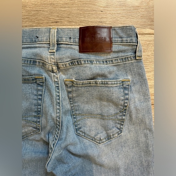 Hollister California Super Skinny‎ Advanced Stretch Denim Jeans Women Size 26x30 - Picture 4 of 5
